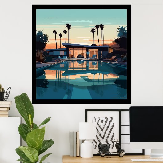 WOESTIJN WONEN #5 POSTER (Thuiskantoor)