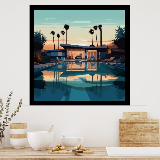 WOESTIJN WONEN #5 POSTER (Keuken)