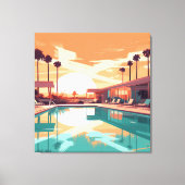 WOESTIJN WONEN #6 CANVAS AFDRUK (Voorkant)