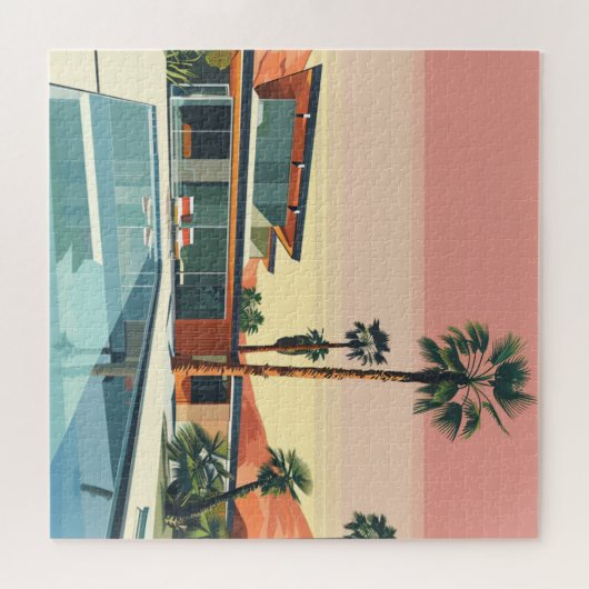 WOESTIJN WONEN # 7 LEGPUZZEL (Horizontaal)