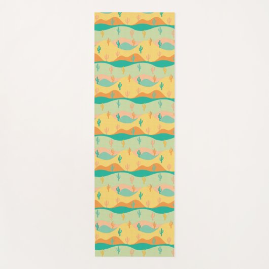 woestijn yogamat (Voorkant)