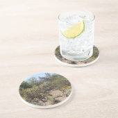 woestijn zandsteen onderzetter (Zijkant)