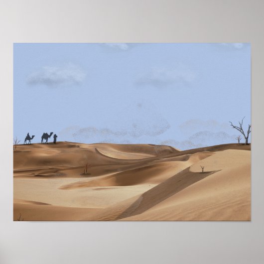 Woestijn Ziel Poster (Voorkant)