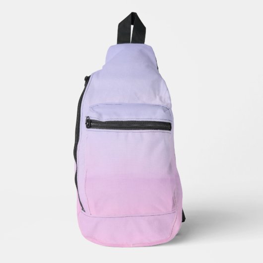 Woestijn Zonsondergang Avontuur Sling Bag (Voorkant)