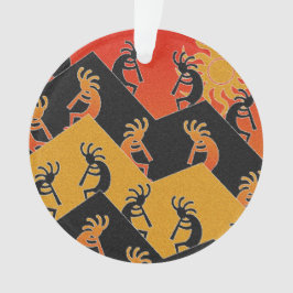 Woestijn Zonsondergang Kokopelli Zuidwest Kerstmis Ornament