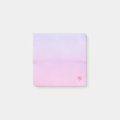 Woestijn zonsondergang post-it® notes (Voorkant)