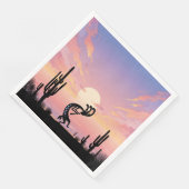 Woestijn Zuidwest Kokopelli Servet (Hoek)