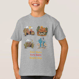 Woestijnachten Sterrengezichten Muggenbeten Woesti T-shirt