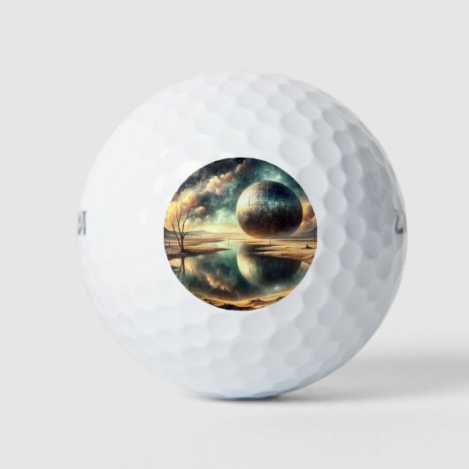 woestijnanomalie golfballen (Voorkant)