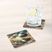 woestijnanomalie kartonnen onderzetters (Insitu)