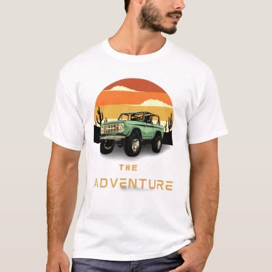 Woestijnavontuur Mannen T-shirt (Voorkant)