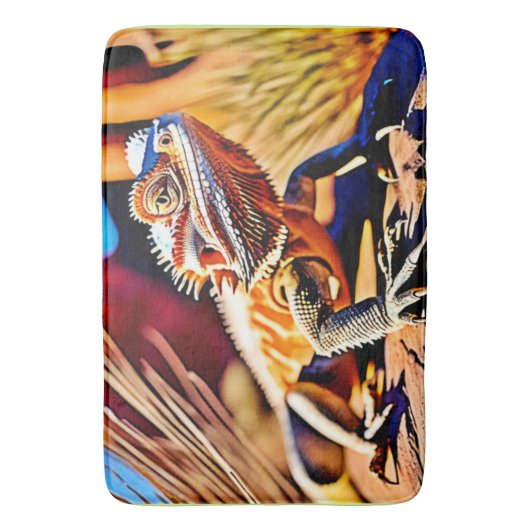 woestijnbaardagaam badmat (Voorkant Verticaal)