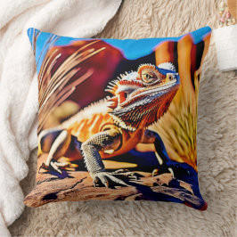 woestijnbaardagaam kussen