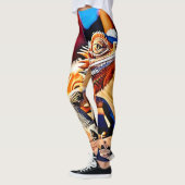 woestijnbaardagaam leggings (Links)