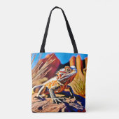 woestijnbaardagaam tote bag (Achterkant)