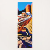 woestijnbaardagaam yogamat (Achterkant)