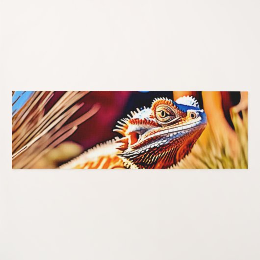 woestijnbaardagaam yogamat (Voorkant (horizontaal))