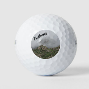 Woestijnberg op Morning Mist Southwest Photo Golfballen