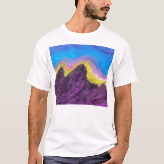woestijnberg t-shirt (Voorkant)