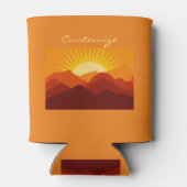 Woestijnbergen Sunset Thunder_Cove Blikjeskoeler (Achterkant)