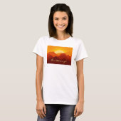 Woestijnbergen Sunset Thunder_Cove T-shirt (Voorkant volledig)