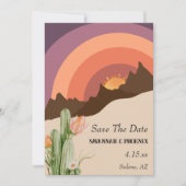 Woestijnbestemming Woensdag in de plenaire vergade Save The Date (Voorkant)