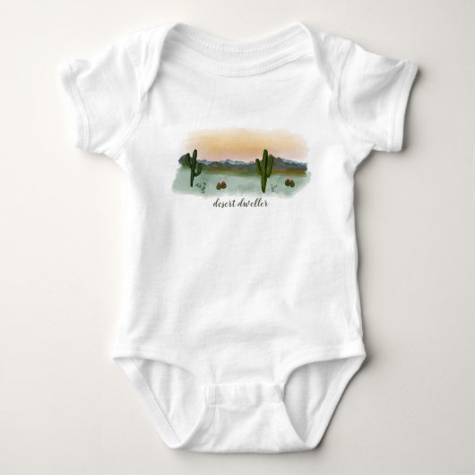 woestijnbewoner | Baby Bodysuit (Voorkant)