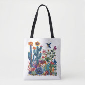 Woestijnbloei bloeit oase tote bag (Voorkant)