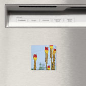Woestijnbloei, buiten Phoenix, Arizona, Verenigde Magneet (Insitu (Vaatwasser))