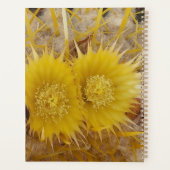 Woestijnbloei Levendige cactus bloemen Planner (Achterkant)