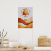 Woestijnbloei Poster (Keuken)