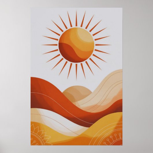 Woestijnbloei Poster (Voorkant)