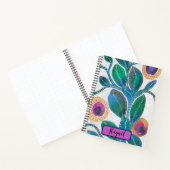 woestijnbloem, met jouw naam, waterverf notitieboek (Binnen)