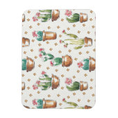 Woestijnbloem Stap | Blossom Pattern Magneet (Verticaal)