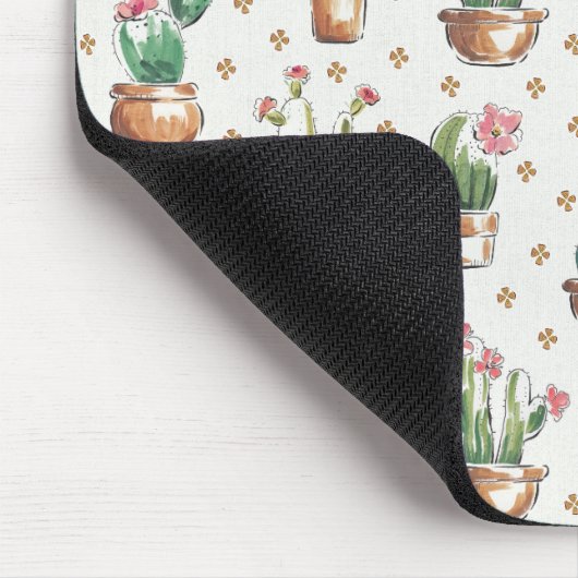 Woestijnbloem Stap | Blossom Pattern Muismat (Hoek)