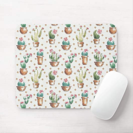 Woestijnbloem Stap | Blossom Pattern Muismat (Met muis)