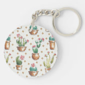 Woestijnbloem Stap | Blossom Pattern Sleutelhanger (Achterkant)