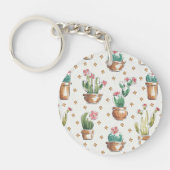 Woestijnbloem Stap | Blossom Pattern Sleutelhanger (Voorkant)