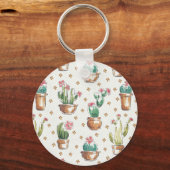 Woestijnbloem Stap | Blossom Pattern Sleutelhanger (Voorkant)