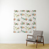 Woestijnbloem Stap | Blossom Pattern Wandkleed (In situ)