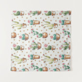 Woestijnbloem Stap | Blossom Pattern Wandkleed (Voorkant)