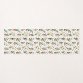 Woestijnbloem Stap | Blossom Pattern Yogamat (Voorkant (horizontaal))