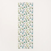 Woestijnbloem Stap | Roze patroon Yogamat (Voorkant)