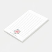 woestijnbloem | Succulent Gedekte dunne glans Post-it® Notes (Schuin)