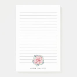 woestijnbloem | Succulent Gedekte dunne glans Post-it® Notes