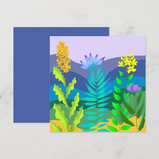 Woestijnbloemen (Voorkant / Achterkant)