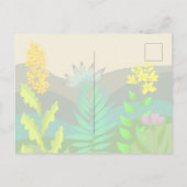 Woestijnbloemen Briefkaart (Achterkant)