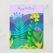 Woestijnbloemen Briefkaart (Voorkant)