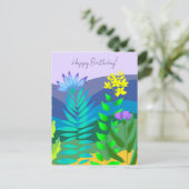 Woestijnbloemen Briefkaart (Staand voorkant)