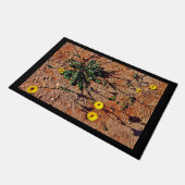 woestijnbloemen deurmat (Schuin)
